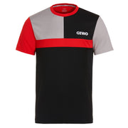Gewo T-Shirt Ravenna black/red