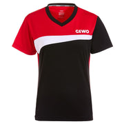 Gewo shirt Fondi IV Lady noir/rouge