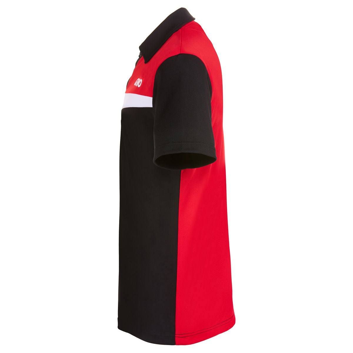 Gewo shirt Fondi IV Coton noir/rouge