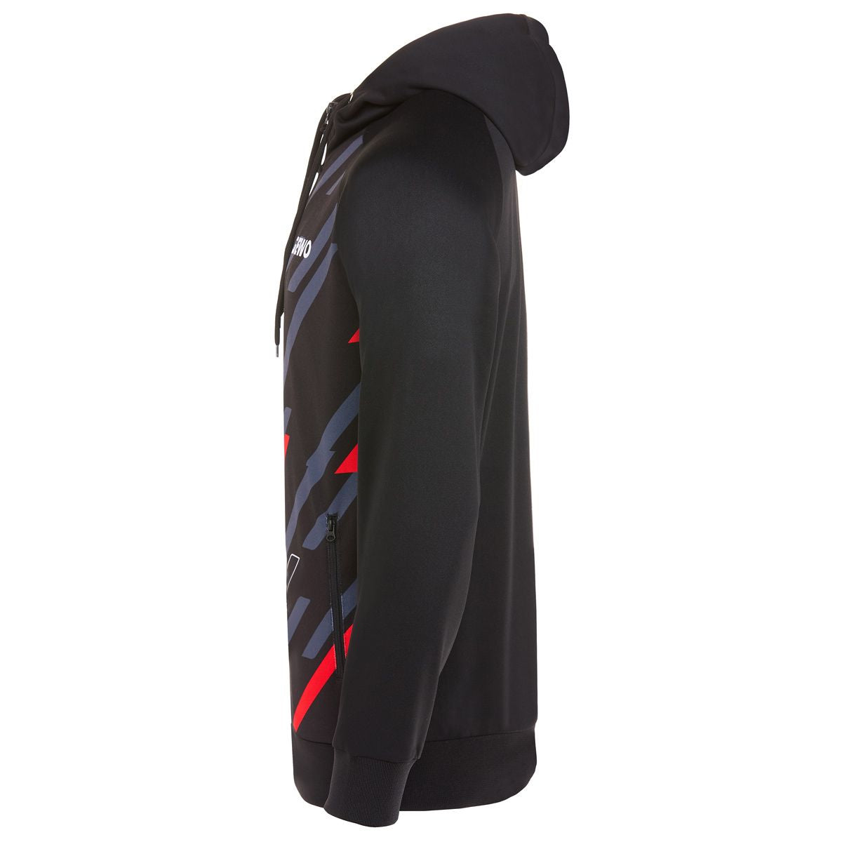Gewo Sweat à Capuche Ponza I noir/rouge