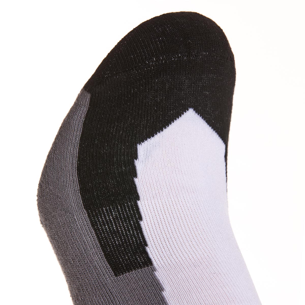 Gewo Chaussettes courtes Flex III gris/blanc