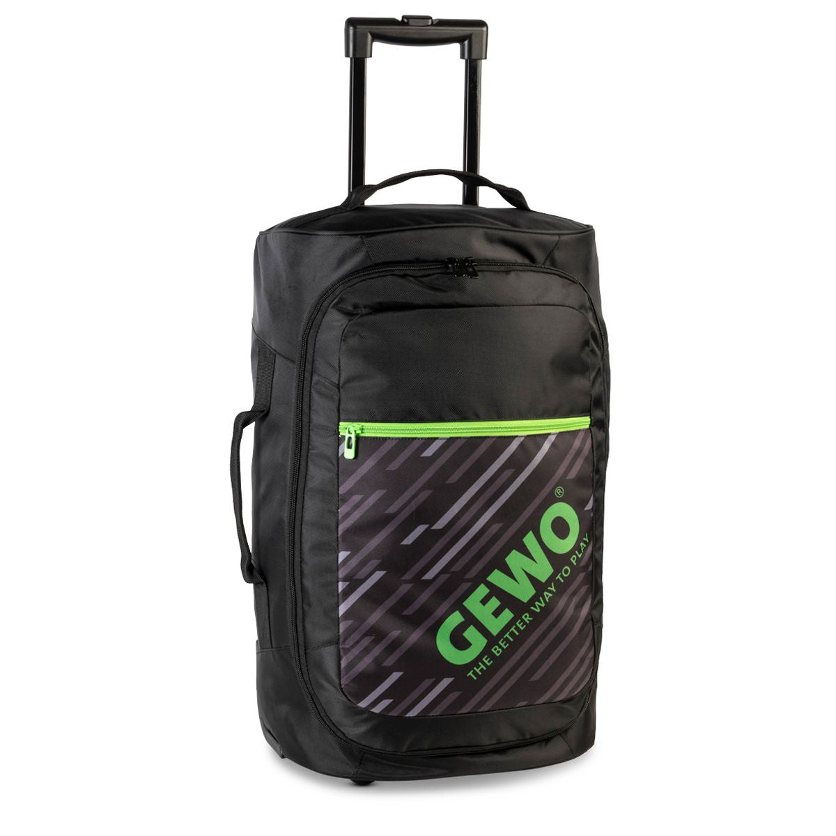 Gewo Trolley Stripes M black/lime