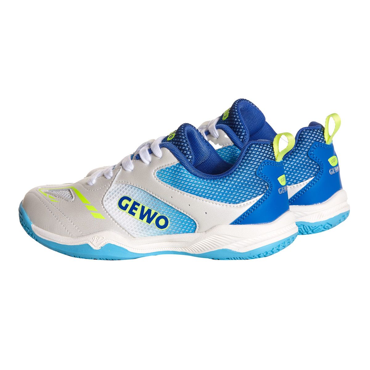 Gewo chaussures Junior Flex blanc/bleu