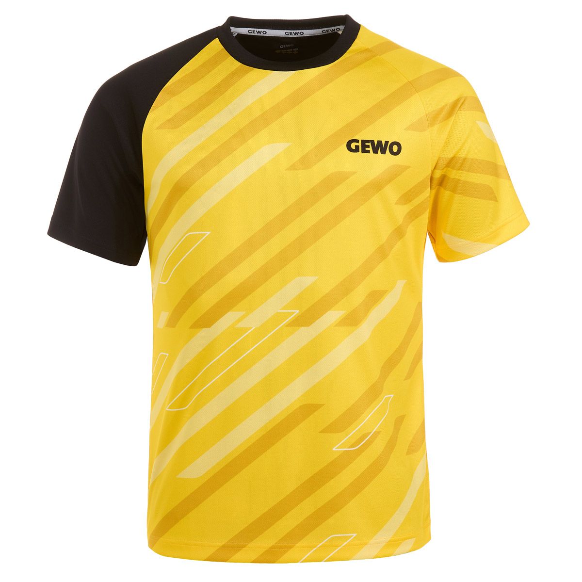 T-shirt Gewo Ponza II jaune/noir