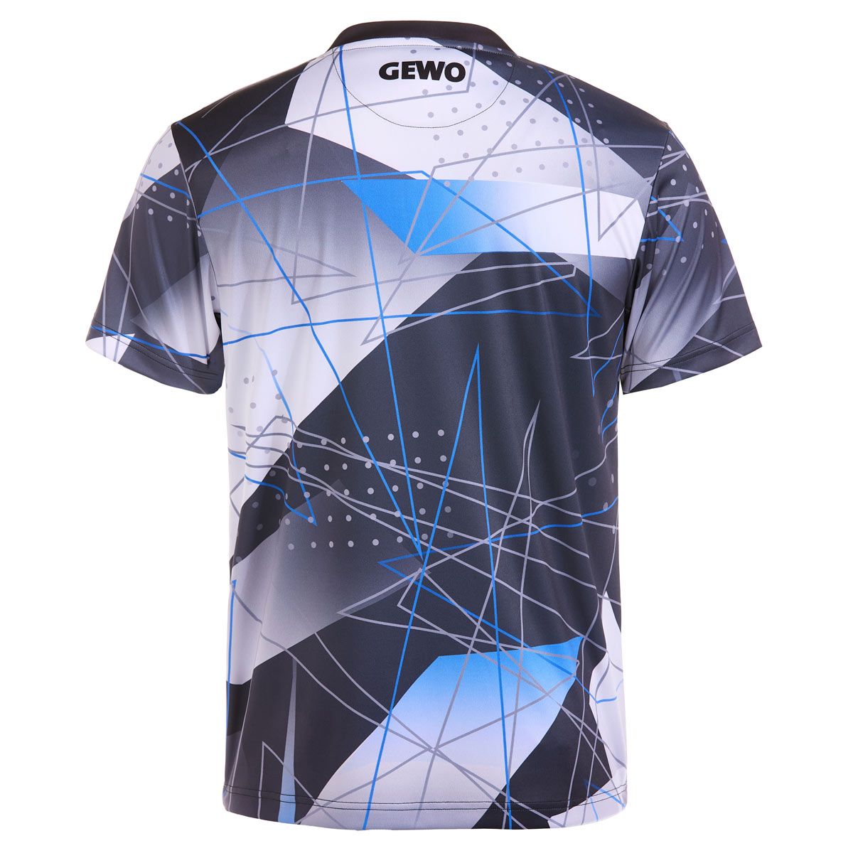 Gewo shirt Lugo II black/blue