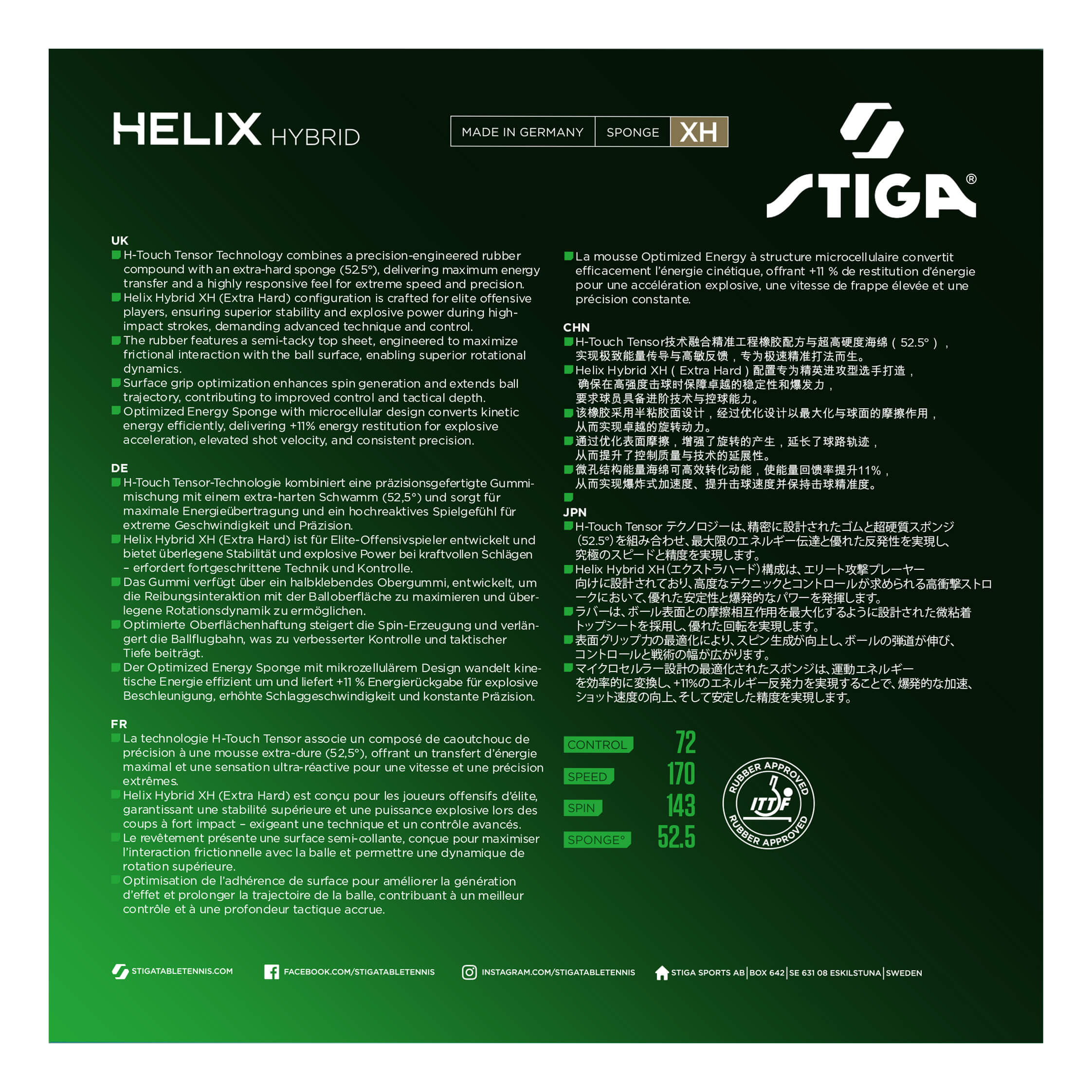 Stiga Helix Hybride XH