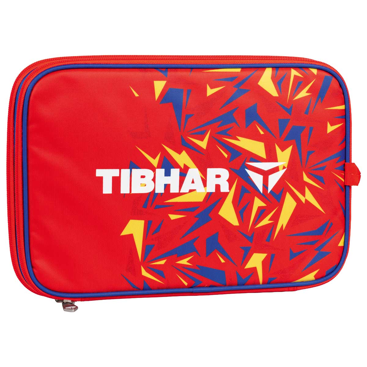 Housse Tibhar Spectra carrée rouge/bleu