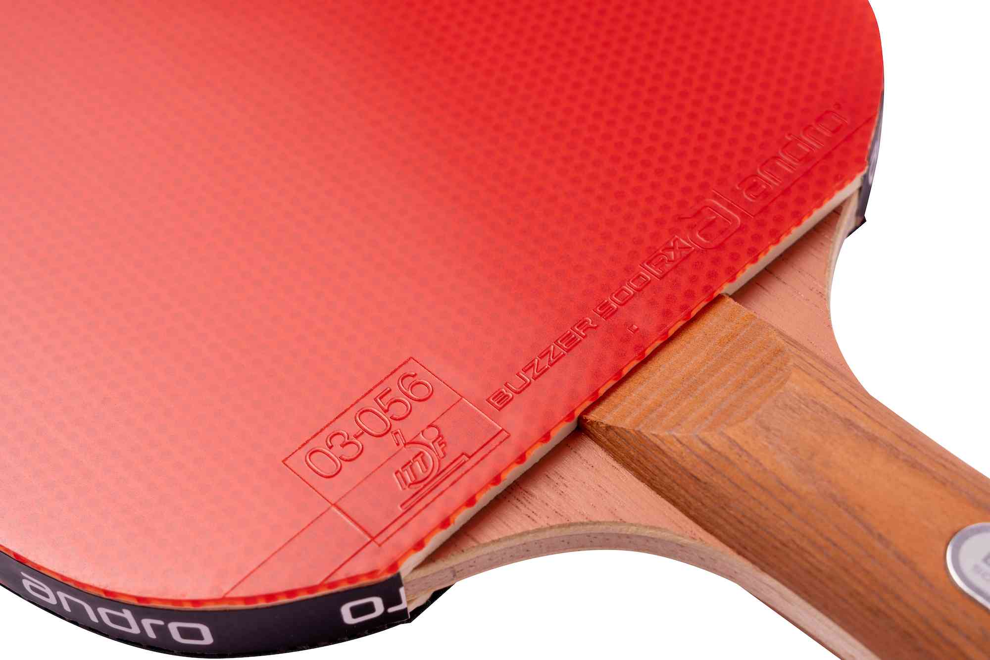 Andro Ensemble de raquettes Buzzer Pro 500 RX noir/rouge concave