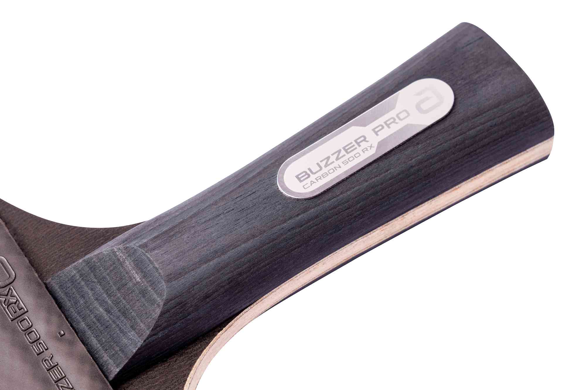 Andro Ensemble de raquettes Buzzer Pro Carbon 500 RX noir/rouge concave