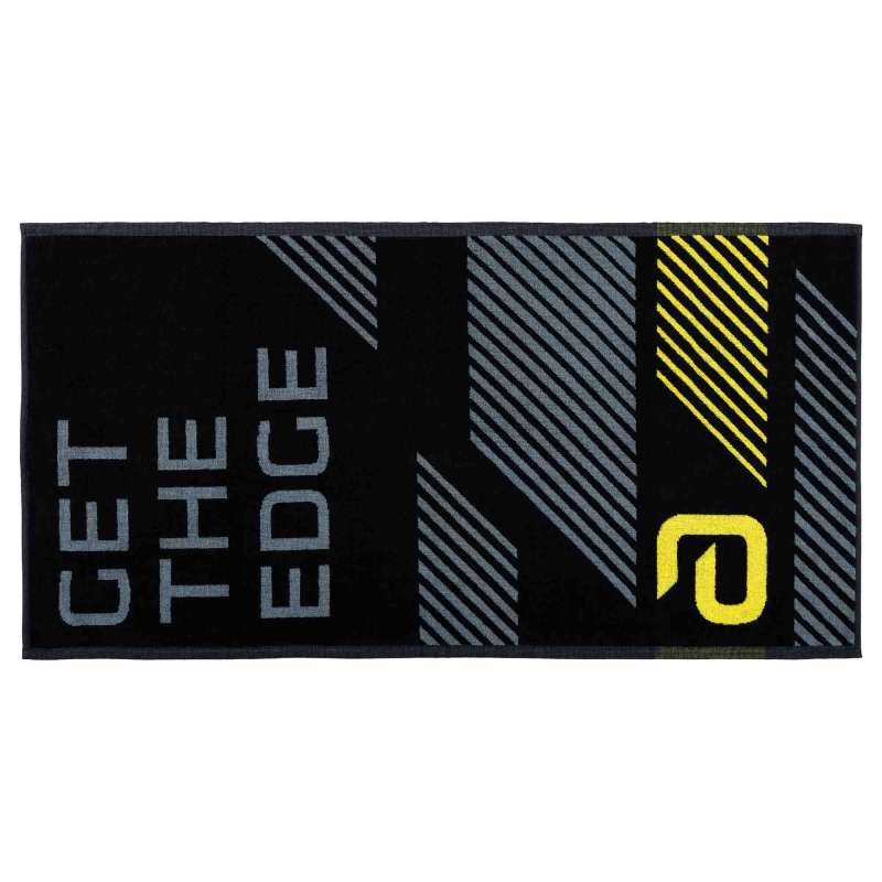 Andro Towel Get The Edge M black/grey/yellow.
