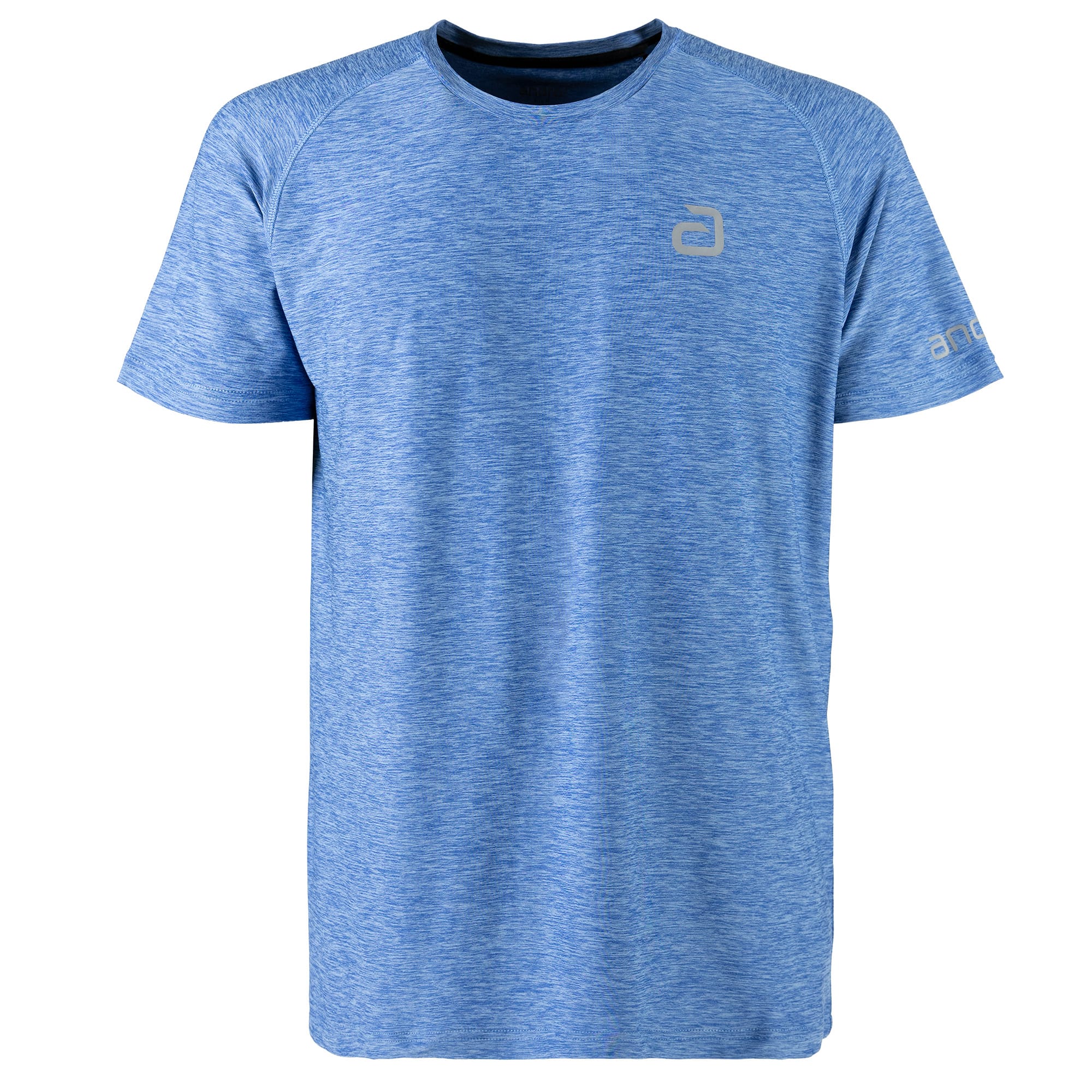 T-shirt Andro Melange Alpha bleu jean