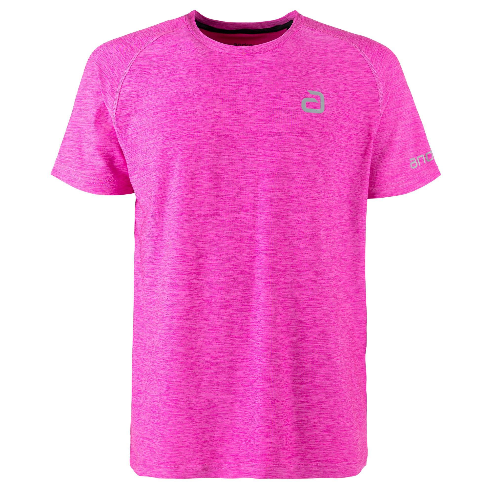 T-shirt Andro Melange Alpha rose