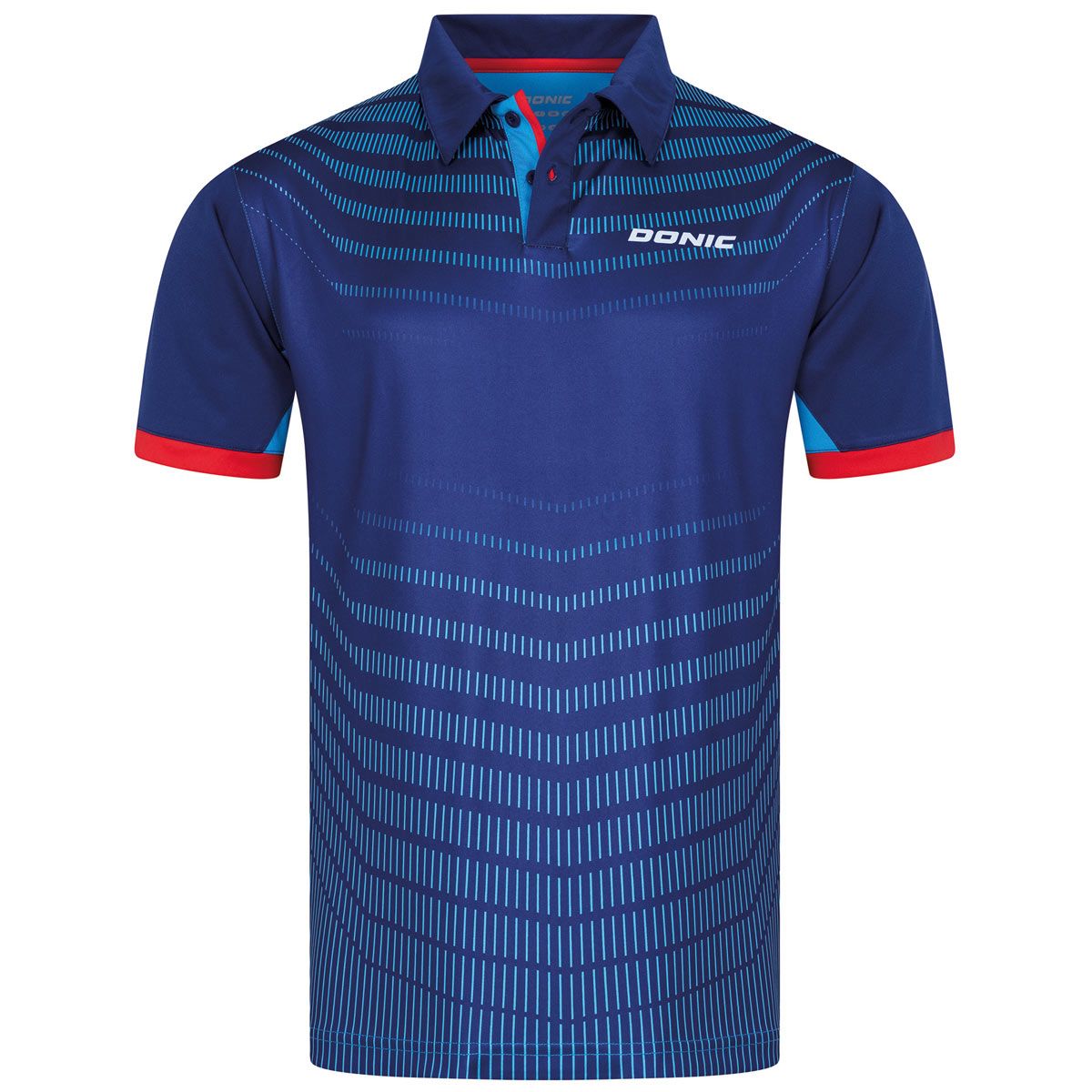 T-shirt Donic Kava marine/rouge