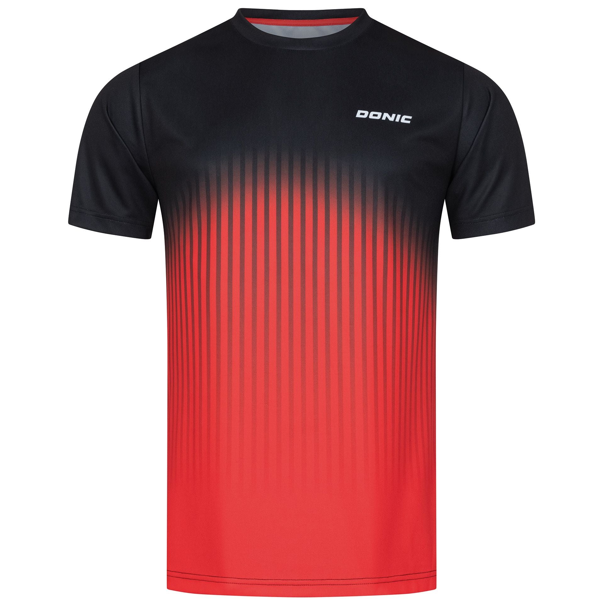 T-shirt Donic Driva Junior noir/rouge