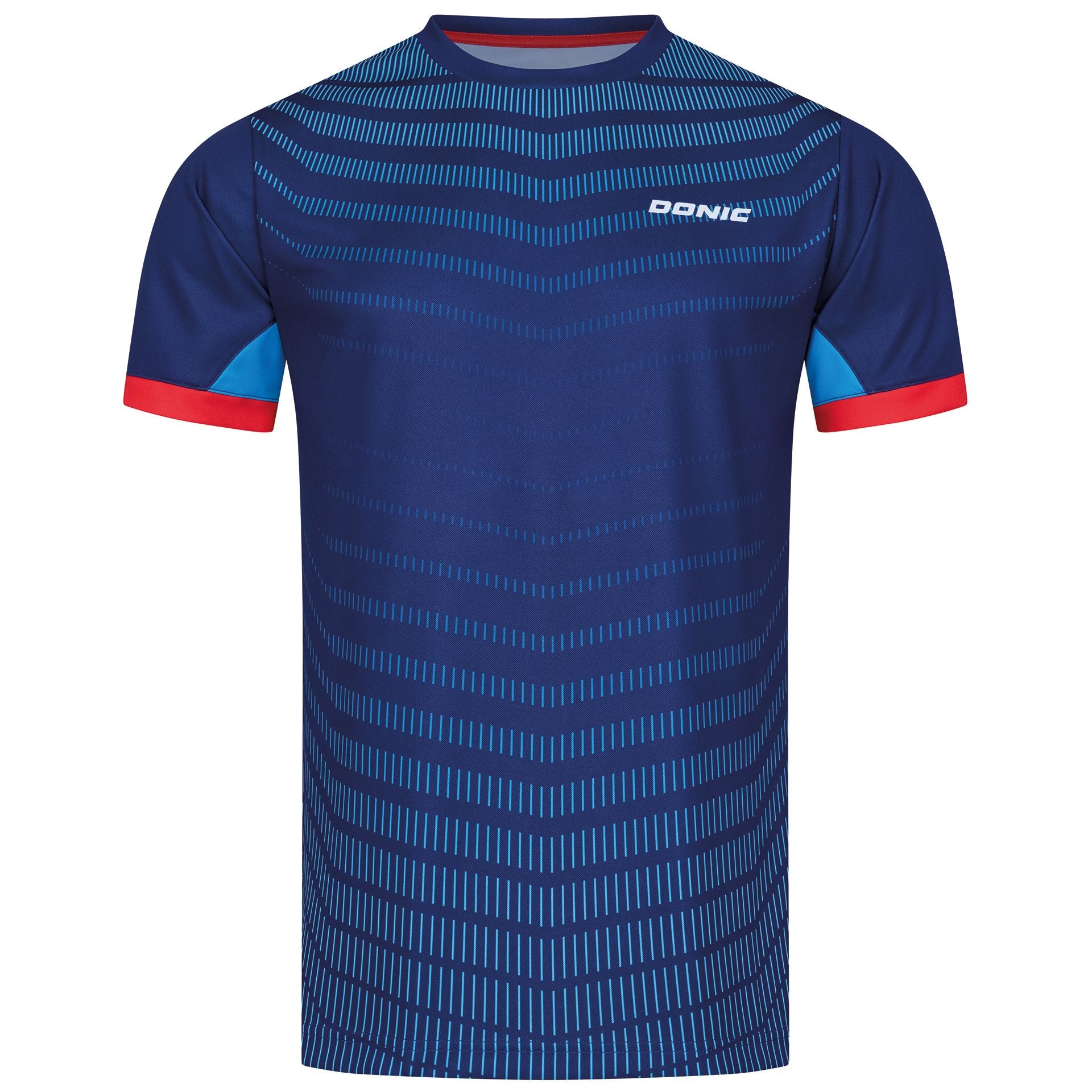 T-shirt Donic Driva Junior marine/cyan