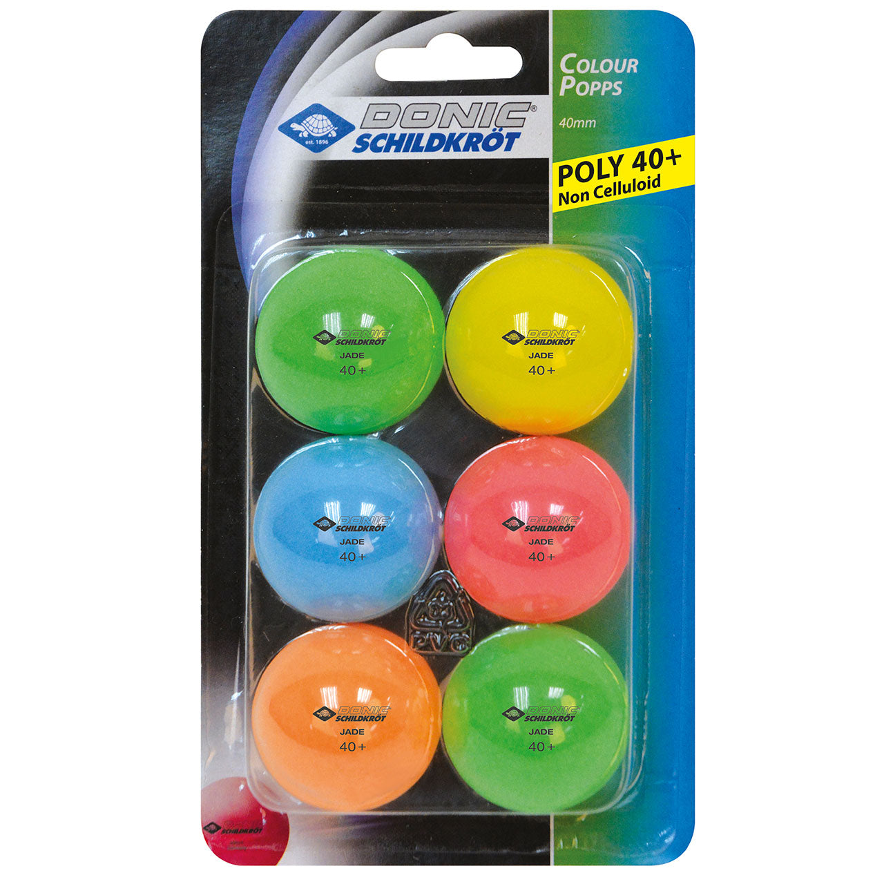 Ballons Donic Coach P40+ *blanc (6)