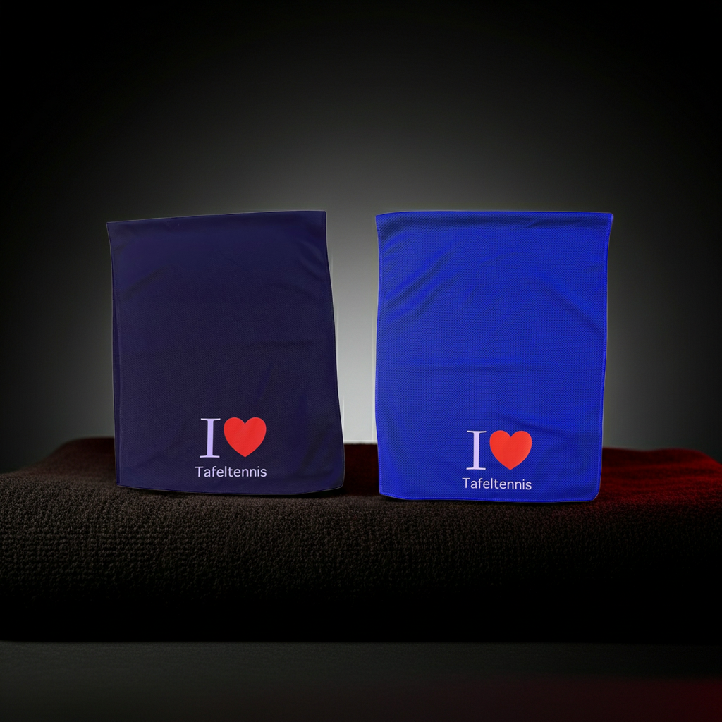 Serviette - J'aime le tennis de table