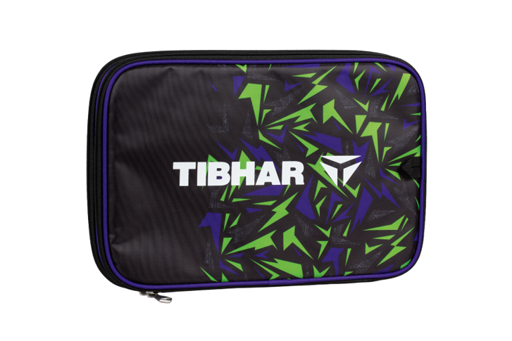 Double housse Tibhar Spectra carrée noir/vert
