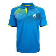 T-shirt Andro Avos Coton bleu/jaune