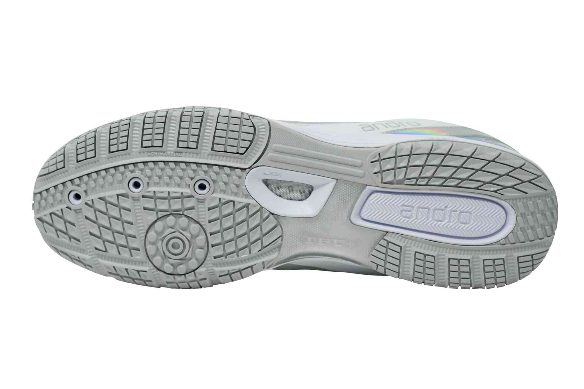 Andro chaussures Cross Step 2 Hologram blanc