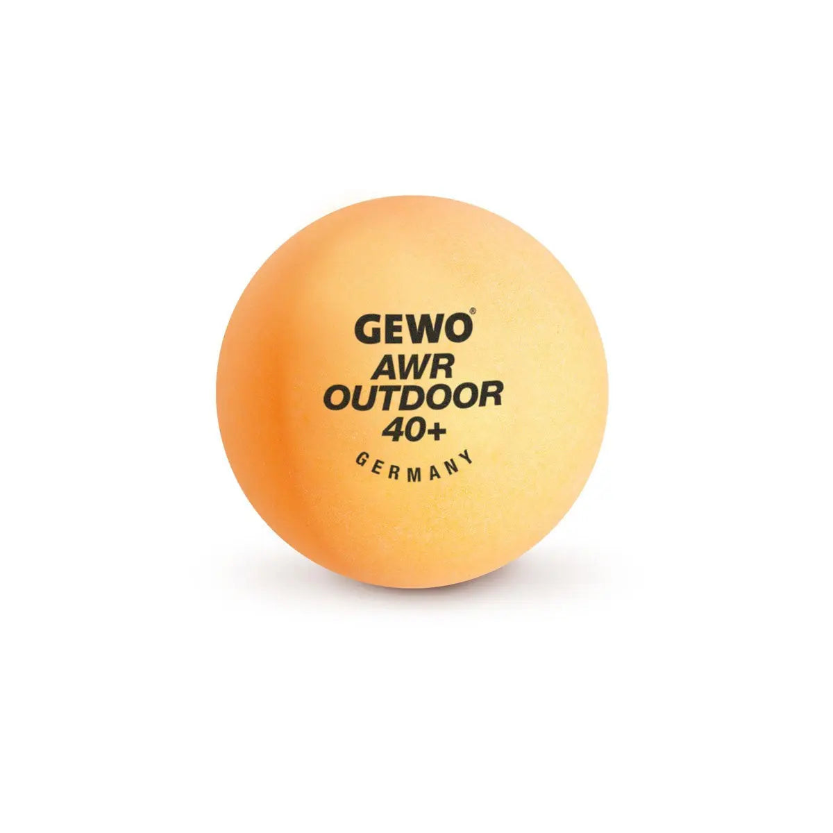 Gewo Balls AWR Outdoor 40+(6) orange Gewo SE - tabletennisstore.eu