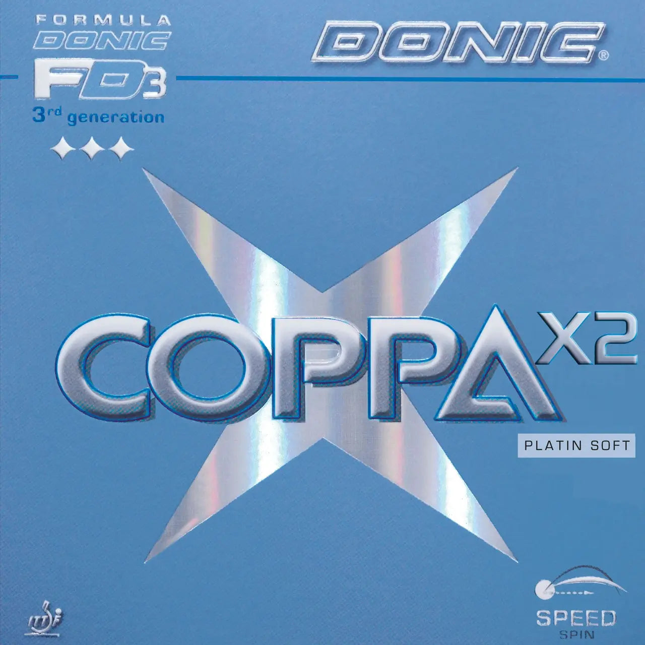 Donic Coppa X2 Platin Soft DONIC SE - tabletennisstore.eu