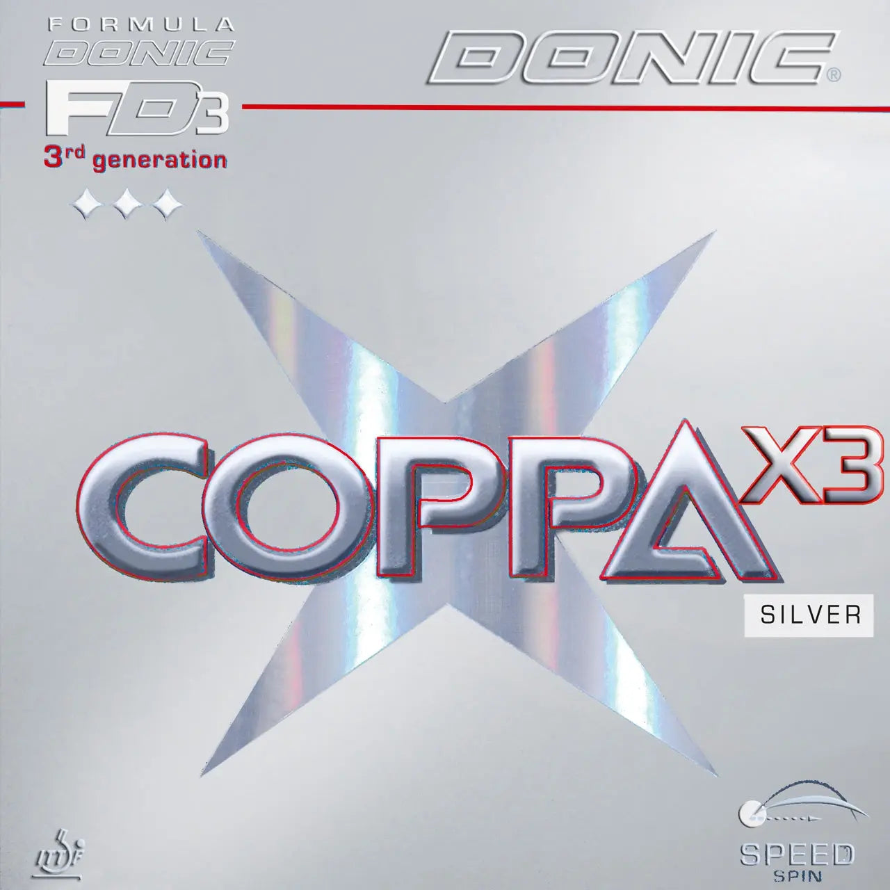 Donic Coppa X3 Silver DONIC SE - tabletennisstore.eu