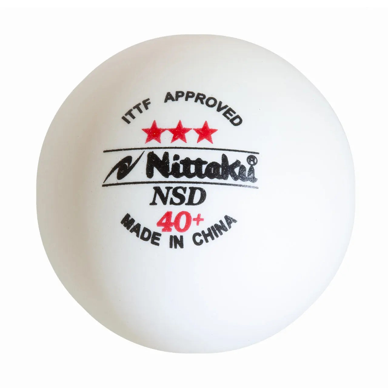 Nittaku SD 40+ *** white (3) Nittaku SE - tabletennisstore.eu