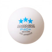 Balle Donic P40+ *** blanche (12)