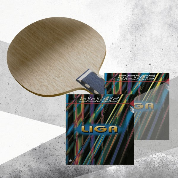 Raquette Donic Waldner Exclusive All+/Liga 1,8